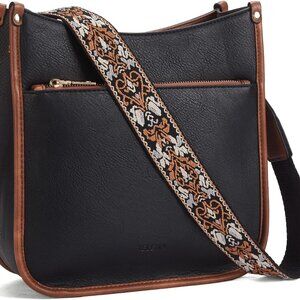 Crossbody Purses for Women Trendy Vegan Leather Purses Bucket Hobo Bags Handbags